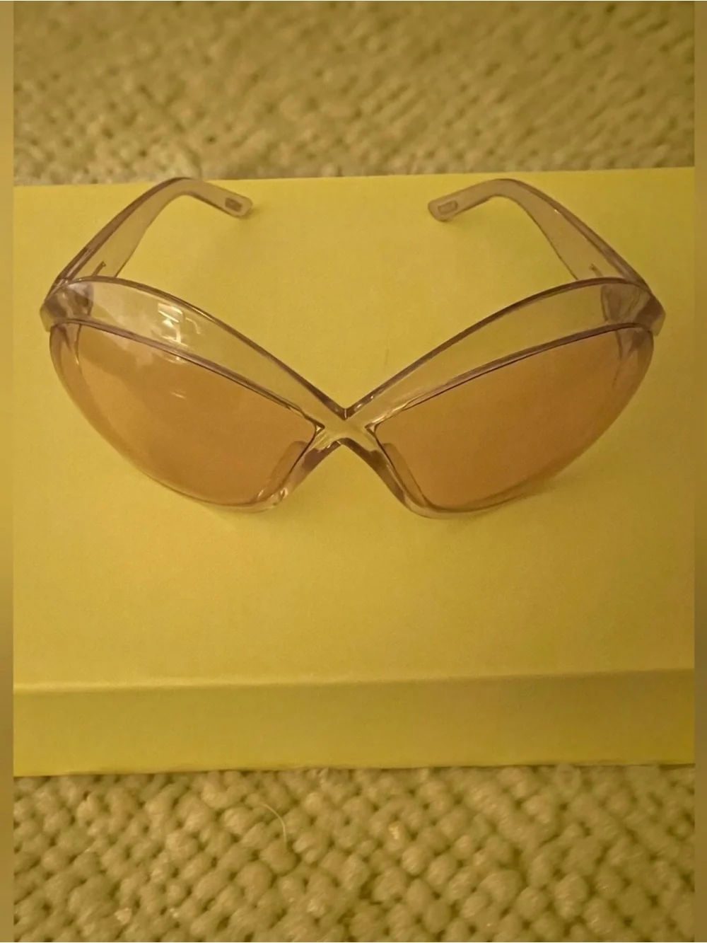 Authentic Tom Ford Carine Pink Sunglasses - Butterfly UV Protection